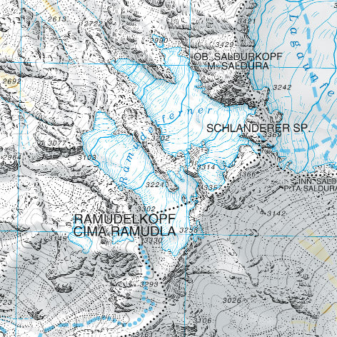Wandelkaart Dolomiten Blad 044 Vinschgau-Mals-Sesvenna / Val Venosta-Malles