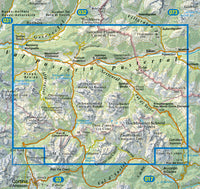 Wandelkaart Dolomiten Blad 010- Sextener Dolomiten 1:25.000