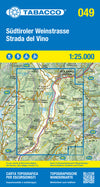 Blad 049 Südtiroler Weinstrasse - Strada del Vino 1:25.000