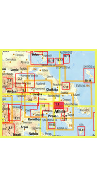 Hiking map Topo 25 Mt. Parnitha 1:25,000 (1.1)