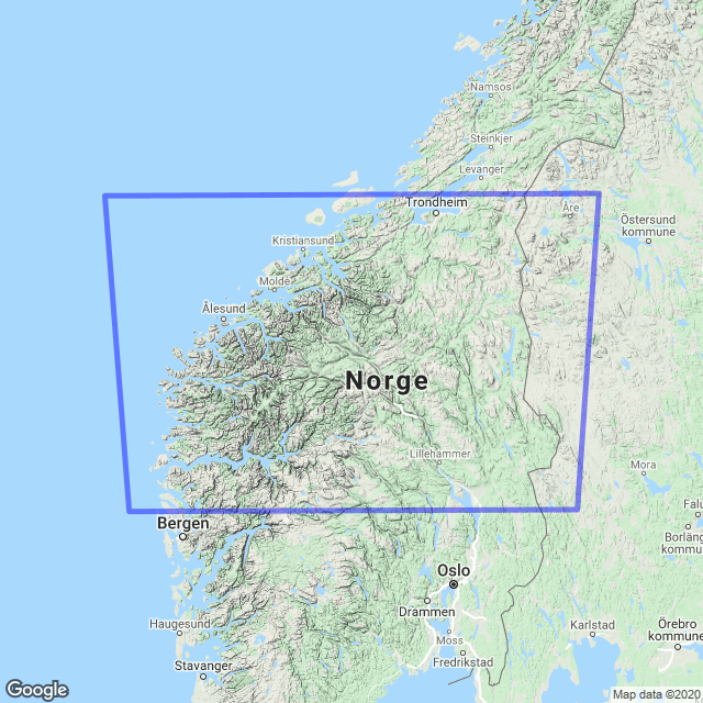 Roadmap-Straßenkart-Roadmap-Veikart Sør-Norge nord 1:500,000 2018-2019