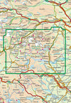 Hiking map Turkart Jotunheimen 1:100,000 (2016)