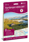 Hiking map-Turkart Hardangervidda East 1:100,000