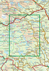 Hiking map-Turkart Hardangervidda East 1:100,000