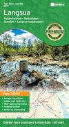 Hiking map Topo 3000 Langsua 1:50,000 (2017)