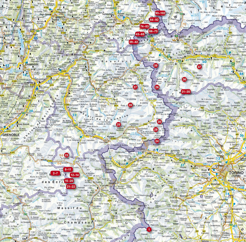 Hochtouren Westalpen Band 2 - Zwischen Monviso und Mont Blanc