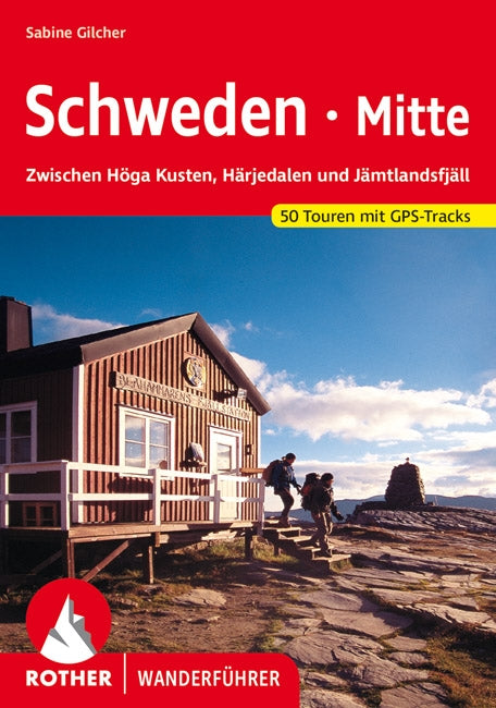 Wandelgids Rother WanderfÃ¼hrer Schweden Mitte - 50 Touren