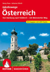 Hiking guide Jakobswege Österreich - Von Hainburg nach Feldkirch – with Weinviertler Weg 50 Stages