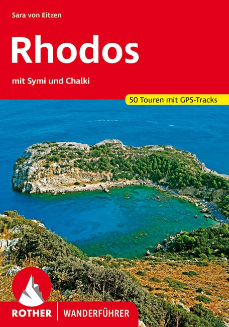 Hiking guide Rhodes 50 Wanderungen (3.A 2021)