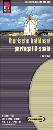 WMP Kaart Iberische Halbinsel 1:900 000