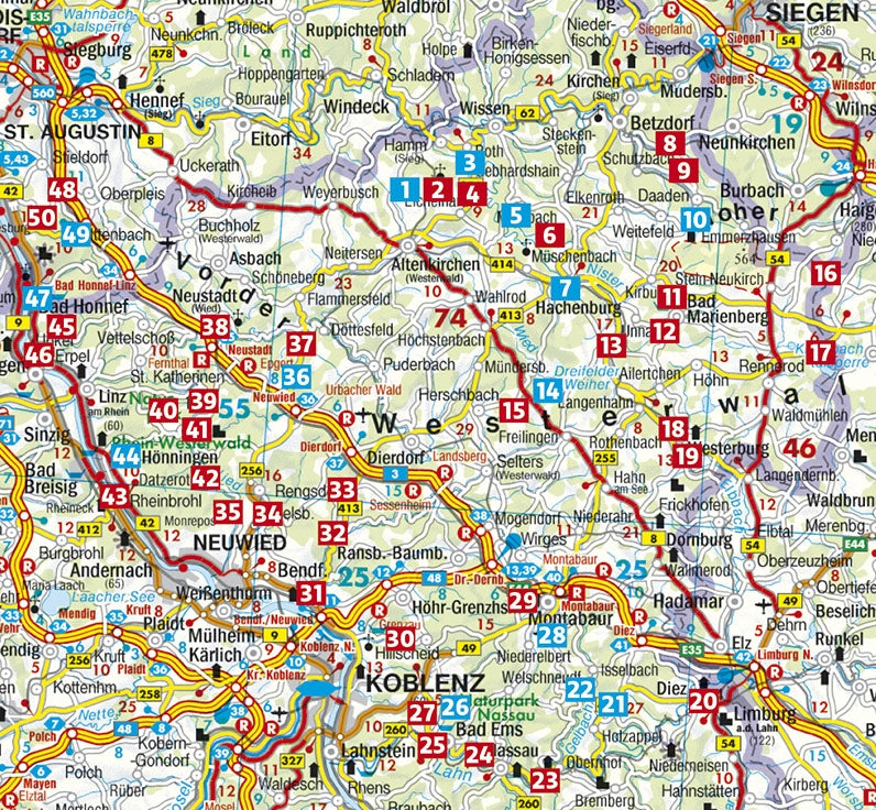 Rother Wanderfuehrer Westerwald (2021 2.A)
