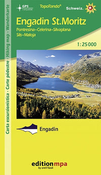 TopoRando Engadin St. Moritz 1:25,000