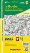 TopoRando La Gruyère 1:25,000