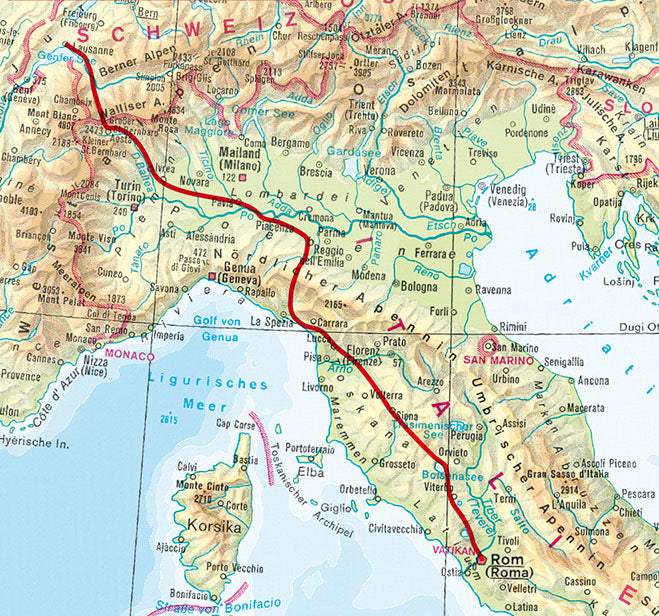 Rother Via Francigena 52 Stages (1.A 2013)