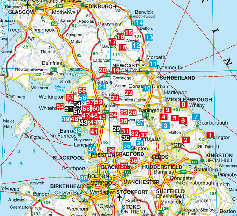 Wandelgids Rother England - Nord 60 Touren (2.A 2018)