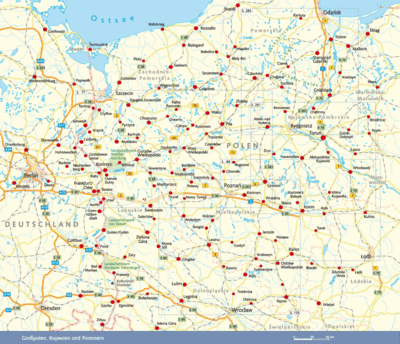 Travel guide Rund um Posen-Thorn-Bromberg 2.A 2017 