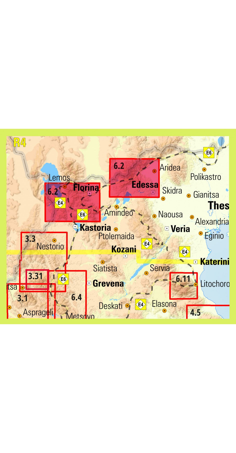 Hike & Explore Prespa Vitsi Voras 1:50.000 (6.2)