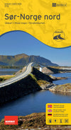 Wegenkaart-Straßenkart-Roadmap-Veikart Sör-Norge nord 1:500.000