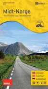 Wegenkaart/Roadmap- Midt-Norge 1:500.000 2018-2019