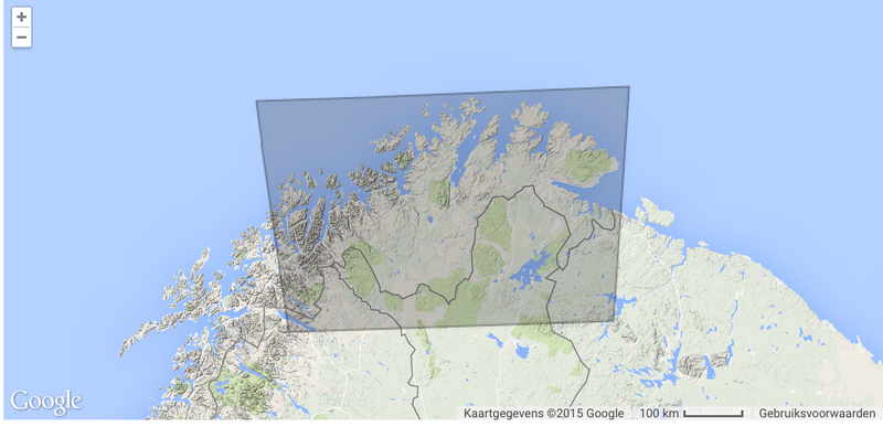 Wegenkaart/Roadmap North-Norway North 1:500.000 2022