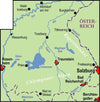 Cycling map ADFC-Regionalkarte Chiemgau 1:75,000