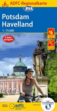 Fietskaart BVA-ADFC Regionalkarte Potsdam Havelland 1:75.000 8.A 2020
