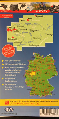 BVA-ADFC Regionalkarte Sauerland 1:75,000 (2019) 