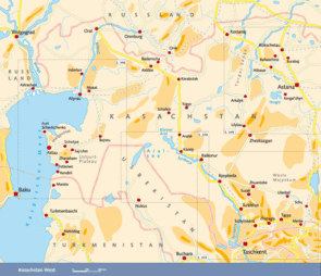 Travel guide to Kasakhstan 7.A 2020