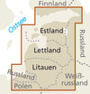 Wegenkaart Baltic States | Baltikum 1:600.000 6.A 2022