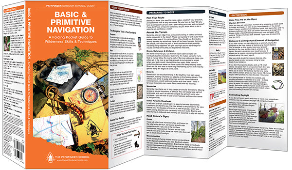 Waterford- Basic and Primitive Navigation: A Waterproof Pocket Guide to Wilderness Skills & Techniques