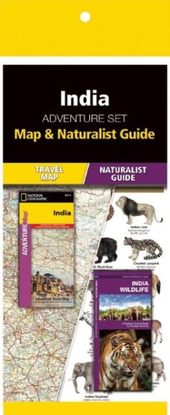 India Adventure Set (Map &amp; Naturalist Guide)