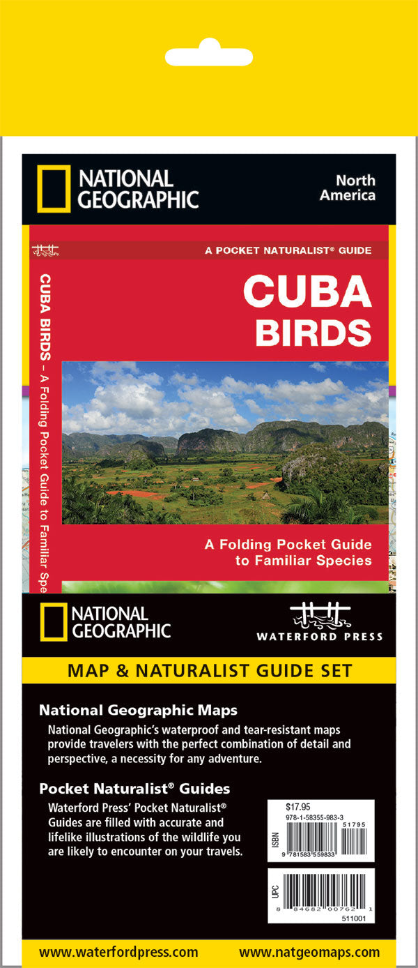 Cuba Adventure Set (Map &amp; Naturalist Guide)