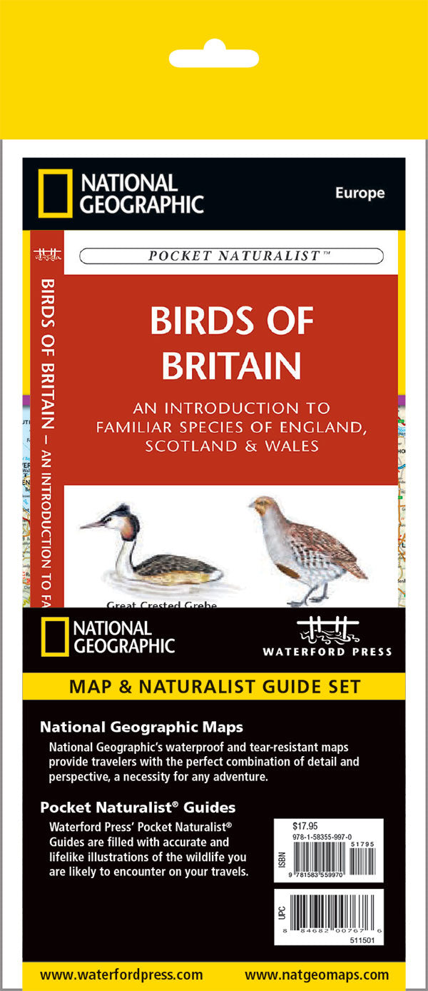 United Kingdom Adventure Set (Map & Naturalist Guide)