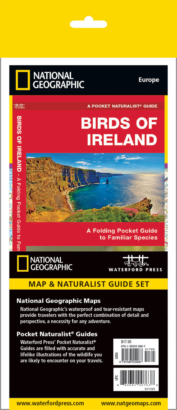 Ireland Adventure Set (Map &amp; Naturalist Guide)