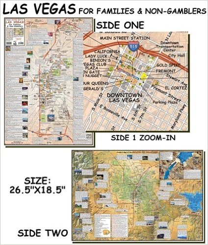 Las Vegas Map for Families &amp; Non-Gamblers