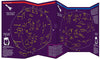 Star Chart -The Night Sky A Folding Pocket Guide to the Moon, Stars, Planets &amp; Celestial Events