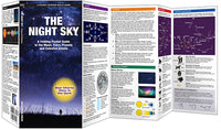 Star Chart -The Night Sky A Folding Pocket Guide to the Moon, Stars, Planets &amp; Celestial Events