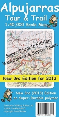 Wandelkaart Alpujarras Tour & Trail 1:40.000 3rd. Ed. 2013