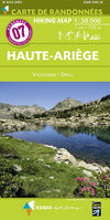 Wandelkaart PyreneeÃ«n Blad 07 Haute-AriÃ¨ge 1:50.000 (2015)