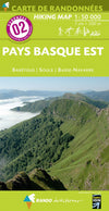 Wandelkaart Pyreneeën Blad 02 Pays Basque-Est 1:50.000 (2015)