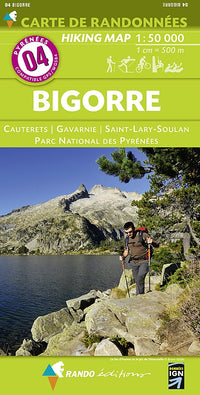 Wandelkaart PyreneeÃ«n Blad 04 Bigorre 1:50.000 (2016)