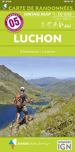 Pyrenees hiking map Sheet 05 Luchon 1:50,000 (2016)