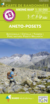 Wandelkaart Pyreneeën Blad 13 Aneto-Posets 1:50.000 (2019)