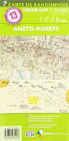 Wandelkaart Pyreneeën Blad 13 Aneto-Posets 1:50.000 (2019)