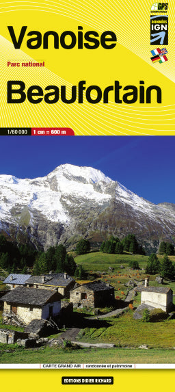 Wandelkaart Carte 04 Vanoise 1:60.000