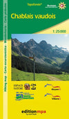 TopoRando Chablais vaudois 1:25,000