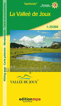 TopoRando La Valleé de Joux 1:25,000