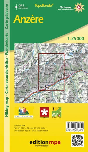 TopoRando Anzerre 1:25,000