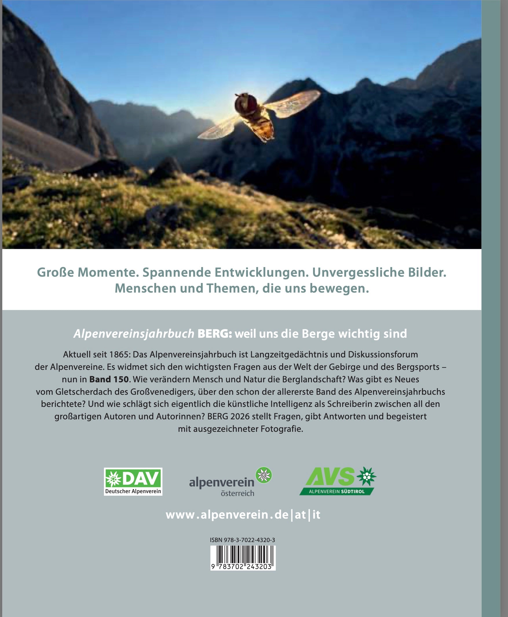 Berg 2026 - BergWelten: Großvenediger. BergFokus: Wandel