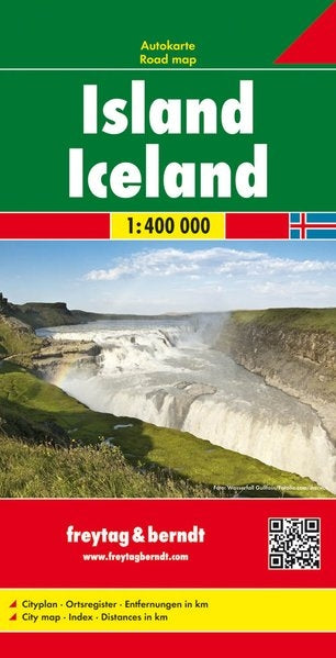 Tourist map Iceland-Iceland 1:400,000